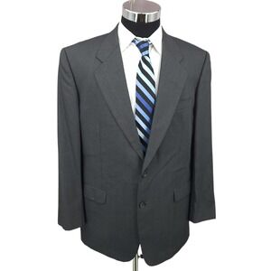 Maestro Imperial Blazer Mens 42R Gray Sports‎ Coat Jacket 2 Buttons